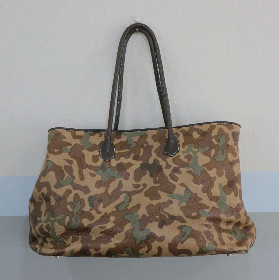Cisei カモフラージュ レザートートバッグ 941