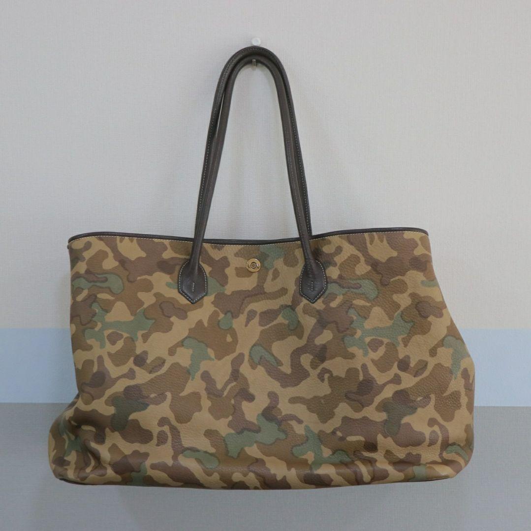 Cisei カモフラージュ レザートートバッグ 941