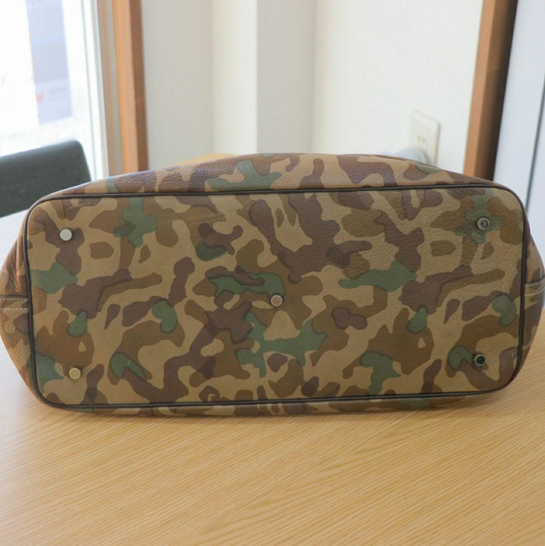Cisei カモフラージュ レザートートバッグ 941