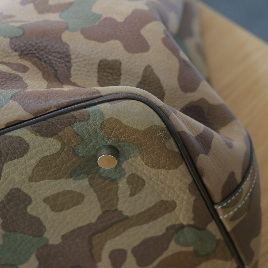 Cisei カモフラージュ レザートートバッグ 941