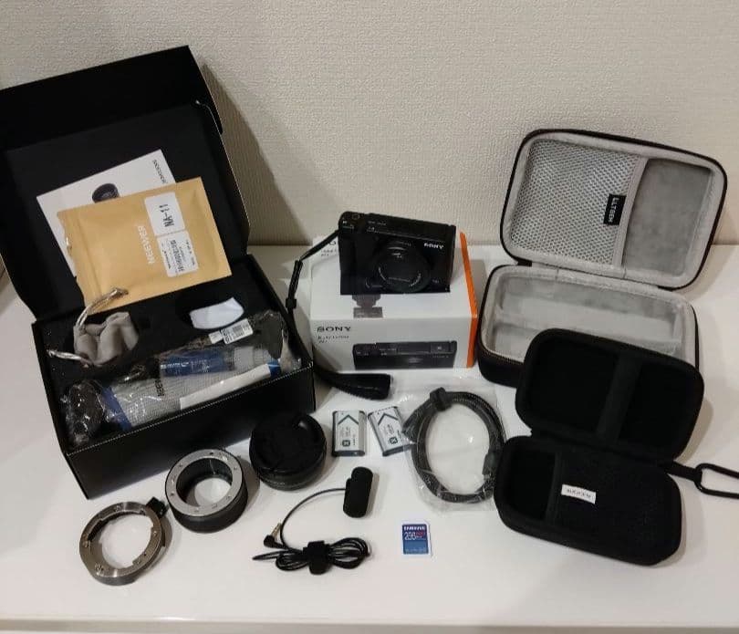 Sony ZV-1 デジタルカメラ VLOGCAM + 18mm 広角レンズ