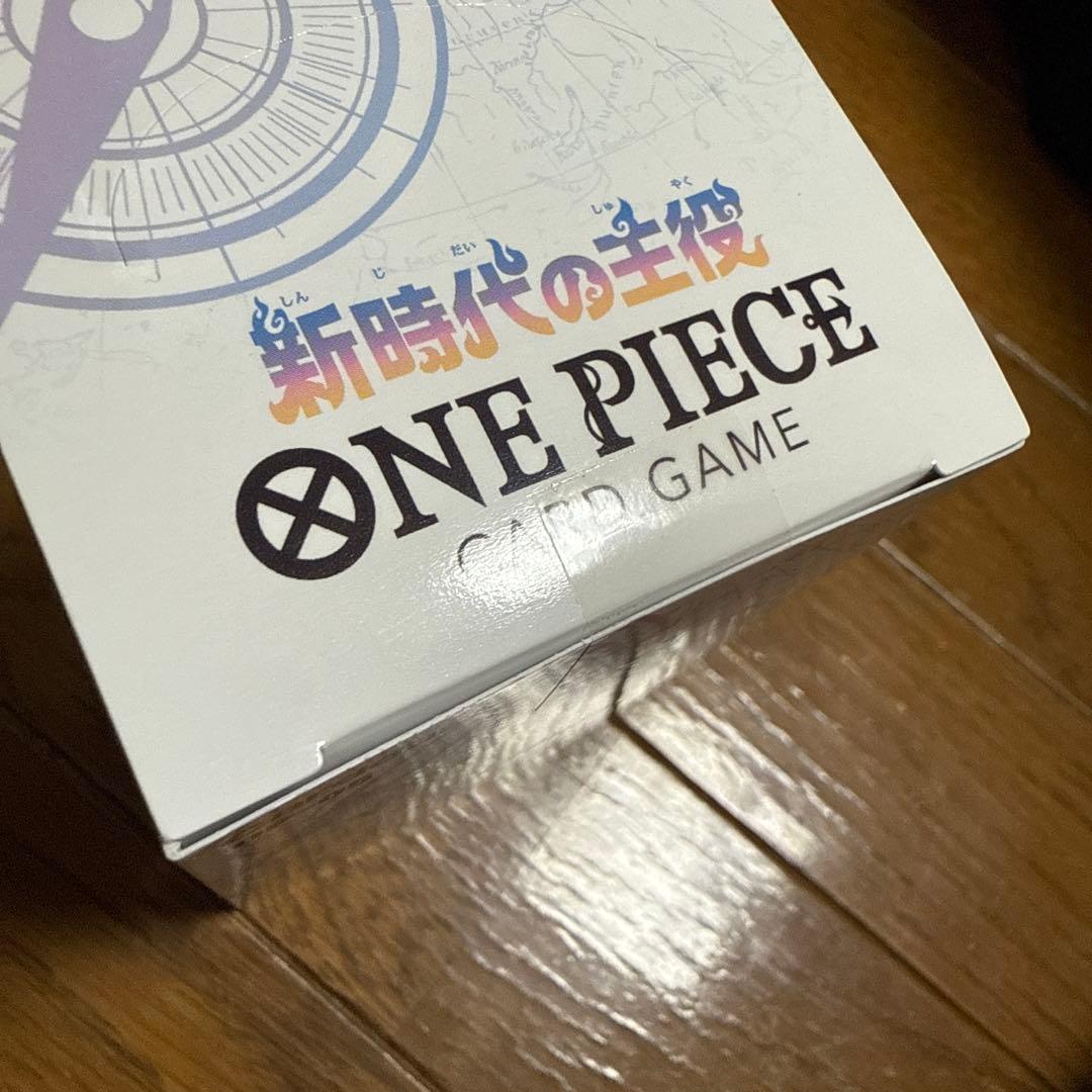 ワンピースカード 新時代の主役 BOX テープ付き BOXプロテクト付き