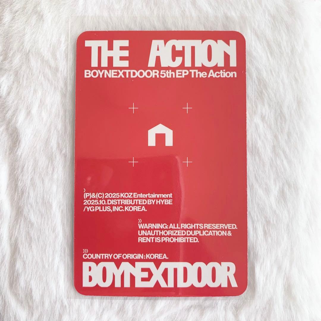 BOYNEXTDOOR テサン \"THE ACTION\" Target 限定
