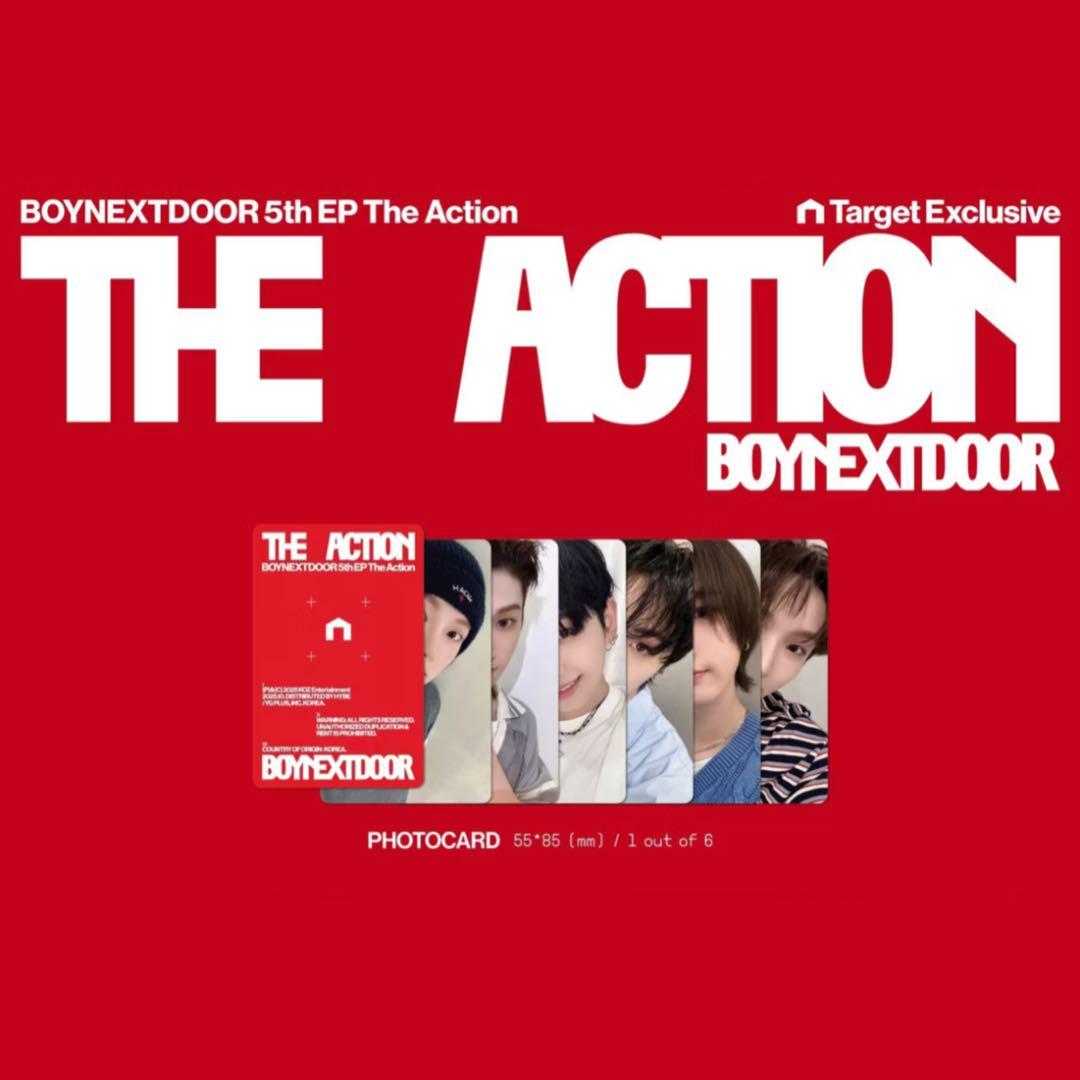 BOYNEXTDOOR テサン \"THE ACTION\" Target 限定