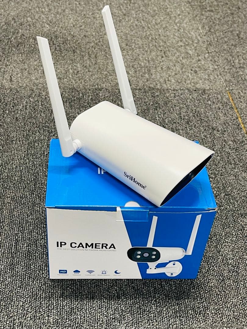 ワイヤレス防犯カメラ6台セット 10.1インチLCDモニター暗視撮影