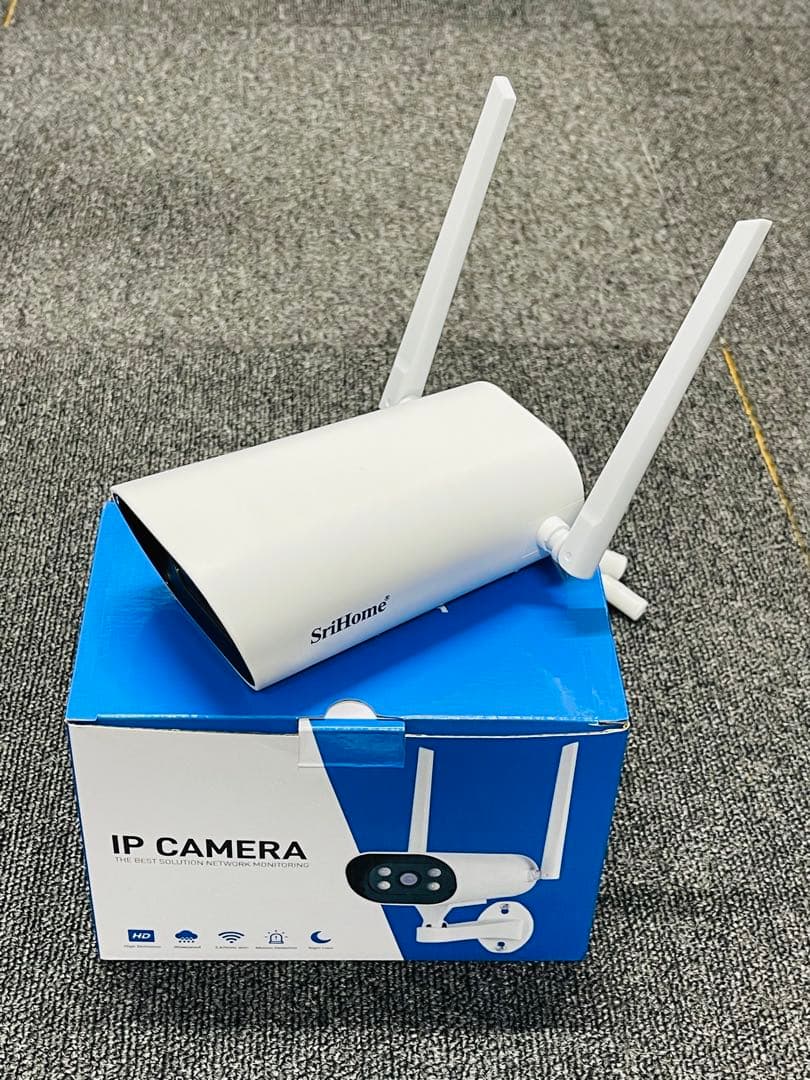 ワイヤレス防犯カメラ6台セット 10.1インチLCDモニター暗視撮影