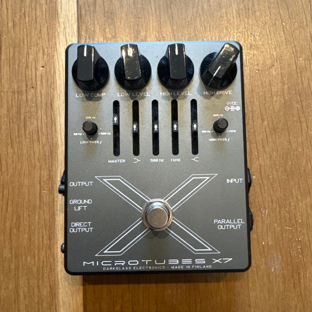 ベース microtubes X7 darkglass