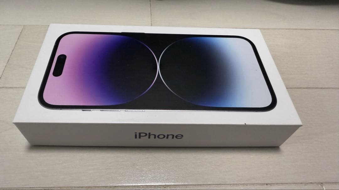 iPhone 14 pro Deep Purple 256 GB SIMフリー