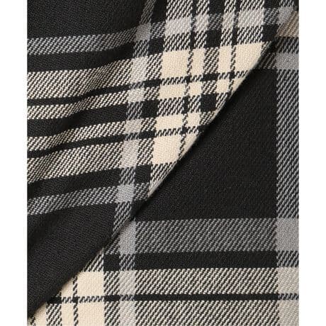 Prentiss プレンティス 別注 ヘビー ネルチェックシャツ ブラック