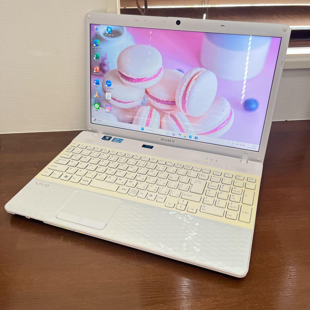 カメラ付PC✨ノートパソコン　Windows11✨オフィス付き✨VAIO✨初心者