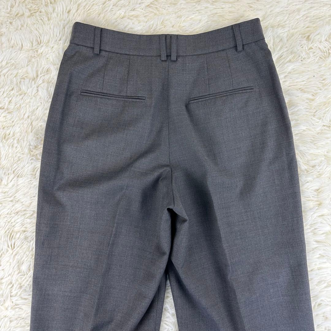 美品｜ 23区 スーツ セットアップ プルオーバー パンツ ウール グレー 38