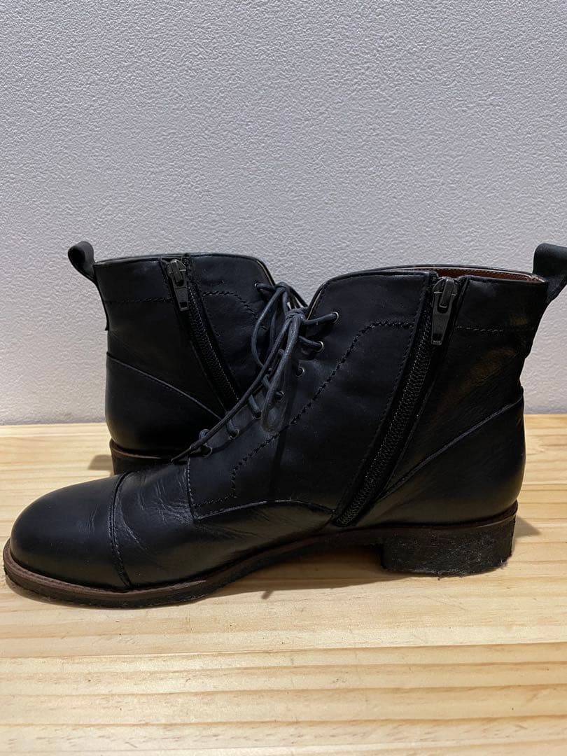 マーガレットハウエル　レースアップブーツ　24センチ