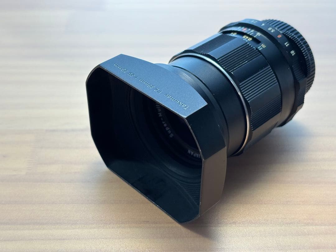 ペンタックスSuper Takumar 35mm F2 M42マウント