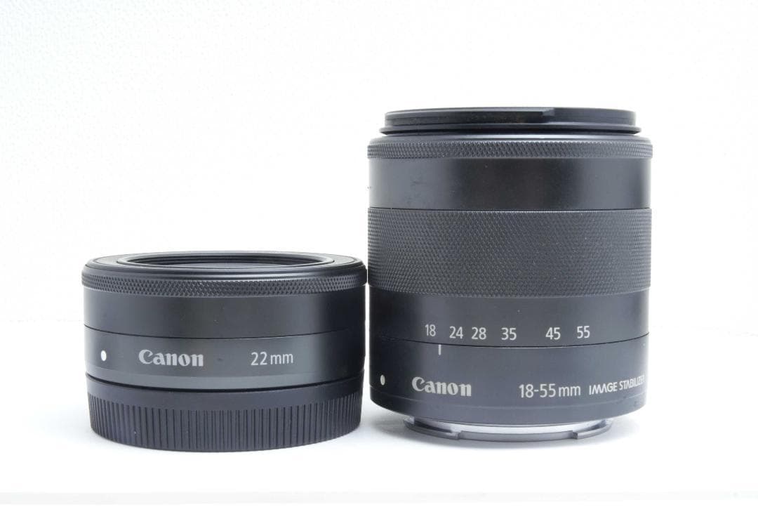 キャノン　Canon EOS M2　ミラーレス一眼ダブルレンズキット　ホワイト