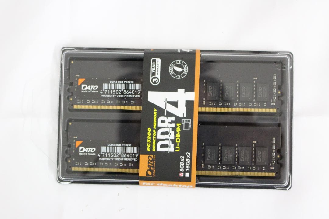 【新品未開封】DATO DDR4-3200 16GB 8GBx2枚 ①