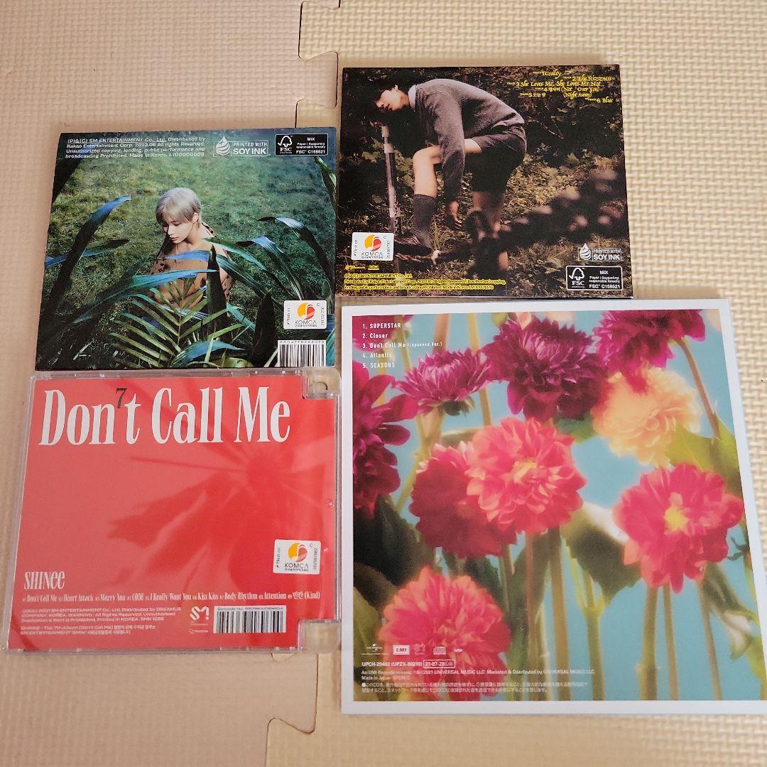 SHINeeテミンCD30枚 デビューから現在まで❗ジャケットシ－ルのおまけ付き