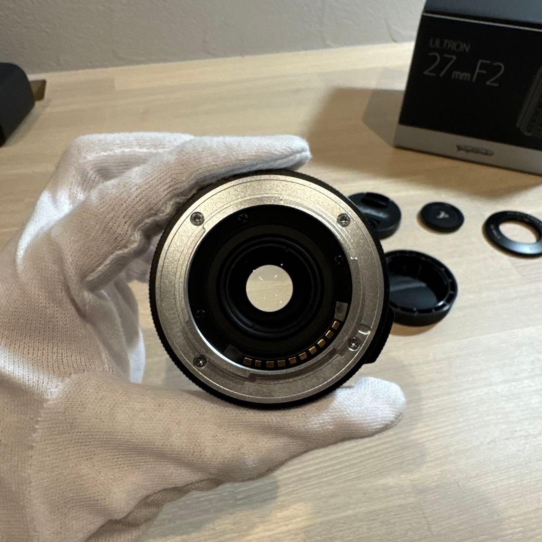 フォクトレンダー ULTRON 27mm F2 X-mount