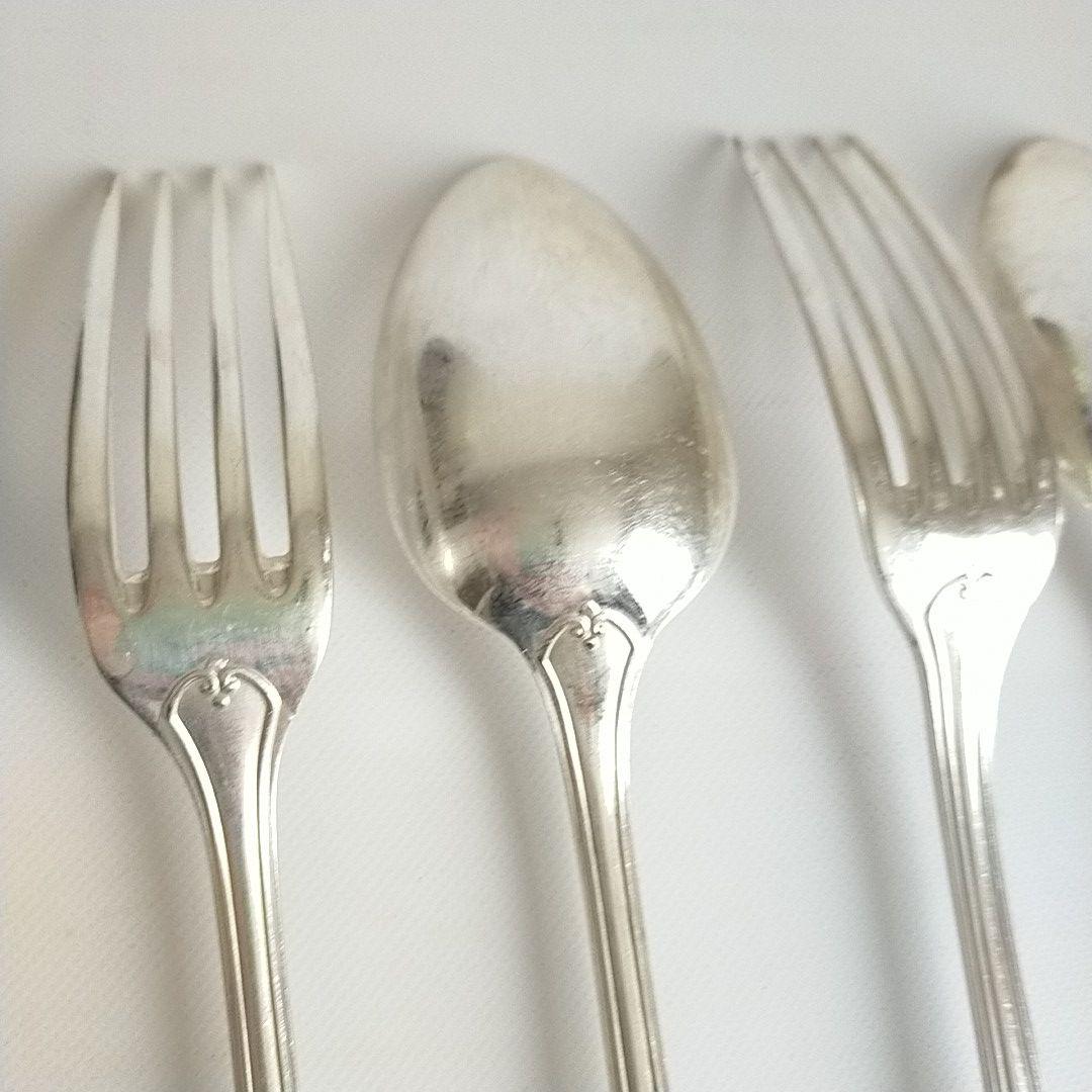 ALFENIDO クリストフル テーブルスプーン フォーク 6本 アンティーク