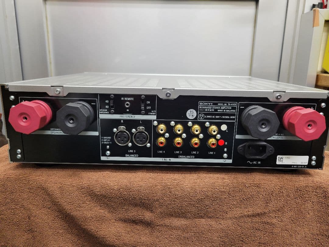 SONY プリメインアンプ TA-A1ES 2015年製