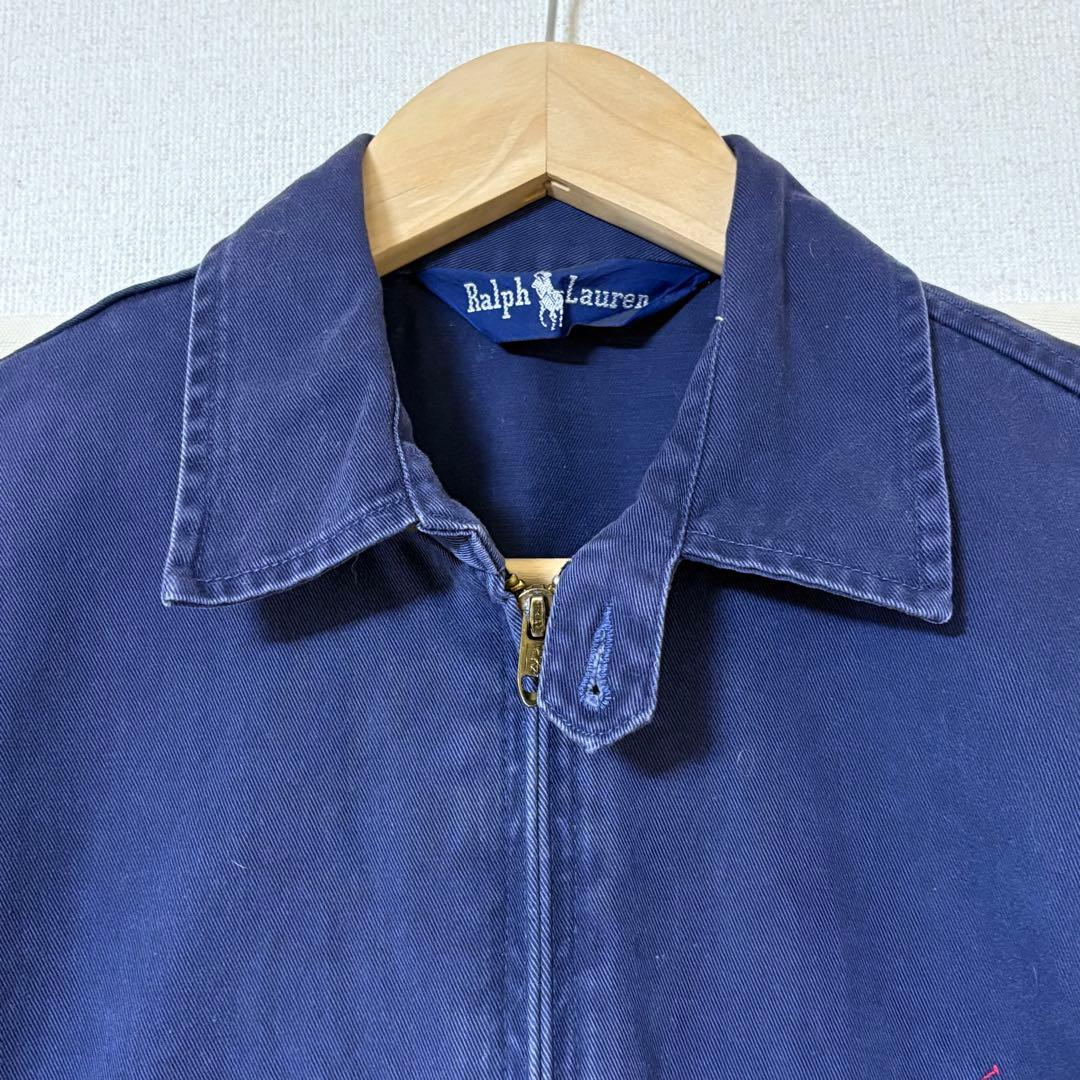 80s ラルフローレン スイングトップ US SサイズM相当 ロケットTALON