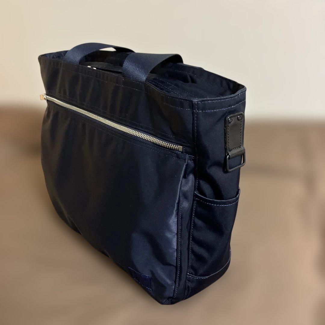 PORTER LIFT トートバッグ L ネイビー 肩掛け 吉田カバン