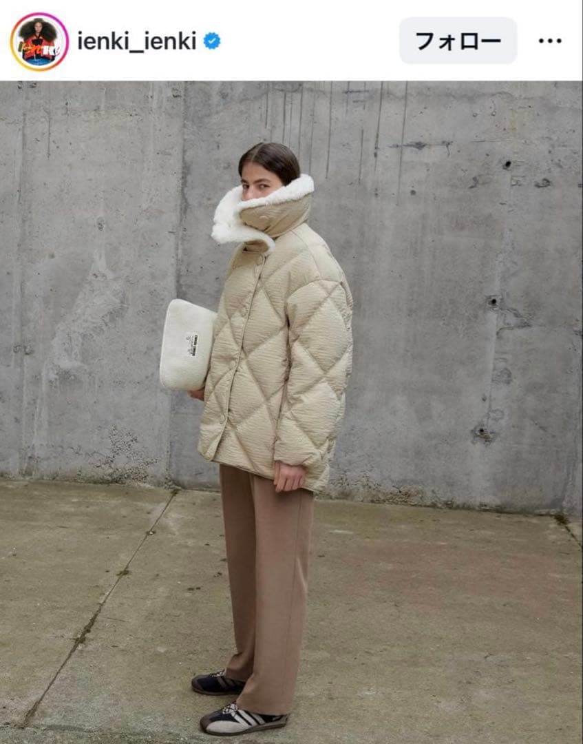 IENKIIENKI イエンキイエンキ　Shearling Queen ダウン
