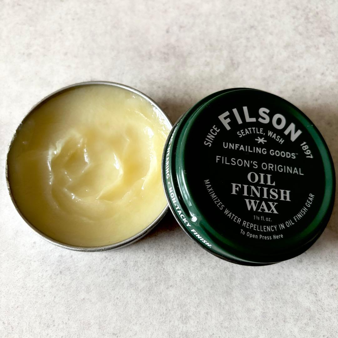 USA製 フィルソン ジッパー トートバッグ タン オイル缶付 肩掛け A4収納