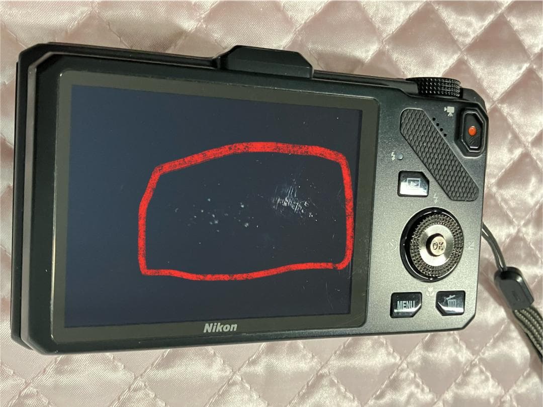 訳あり品　ニコン COOLPIX クールピクス S9300　ブラック　デジカメ