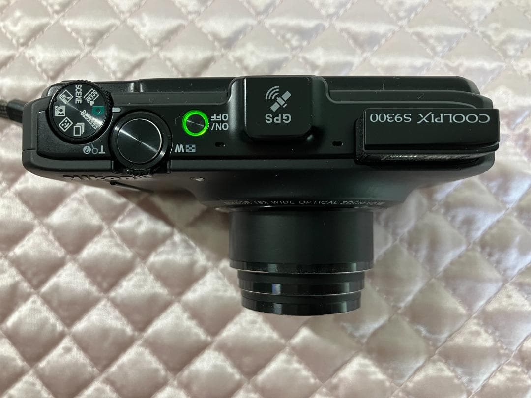 訳あり品　ニコン COOLPIX クールピクス S9300　ブラック　デジカメ