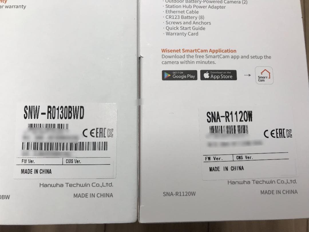 防犯カメラ　SmartCam　A1　(スペシャルセット) 　日本語説明書付