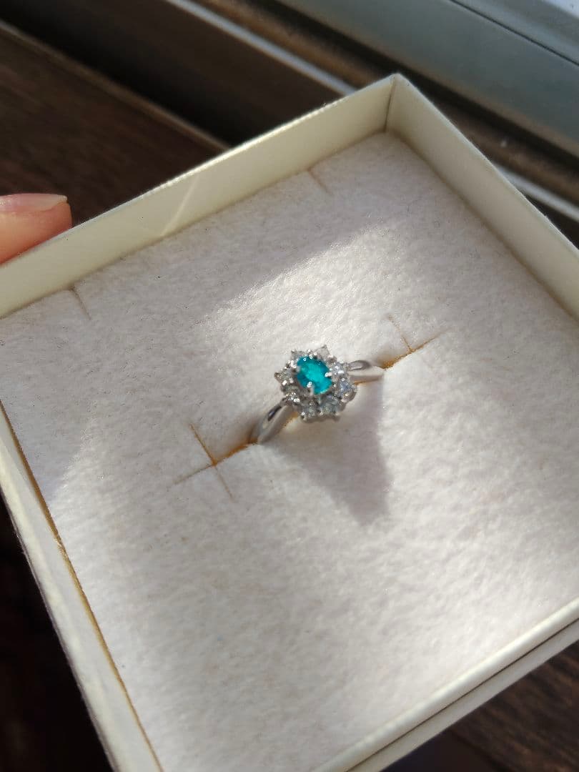 パライバトルマリン　リング