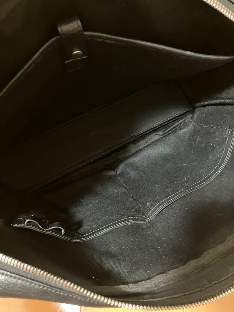 土屋鞄 ブレントブリーフ レザー シボ革 2wayビジネスバッグ 黒