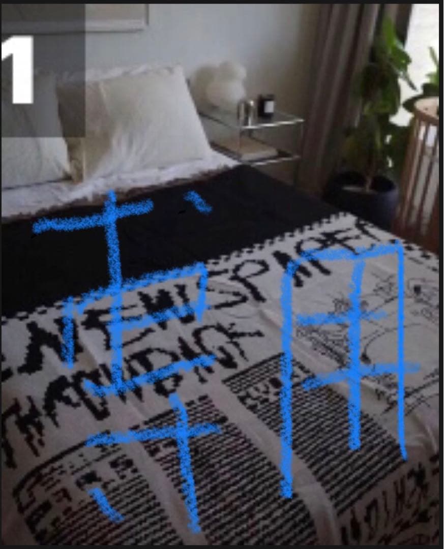 フクコです‼︎ Ameri vintage ノベルティ　マルチブランケット