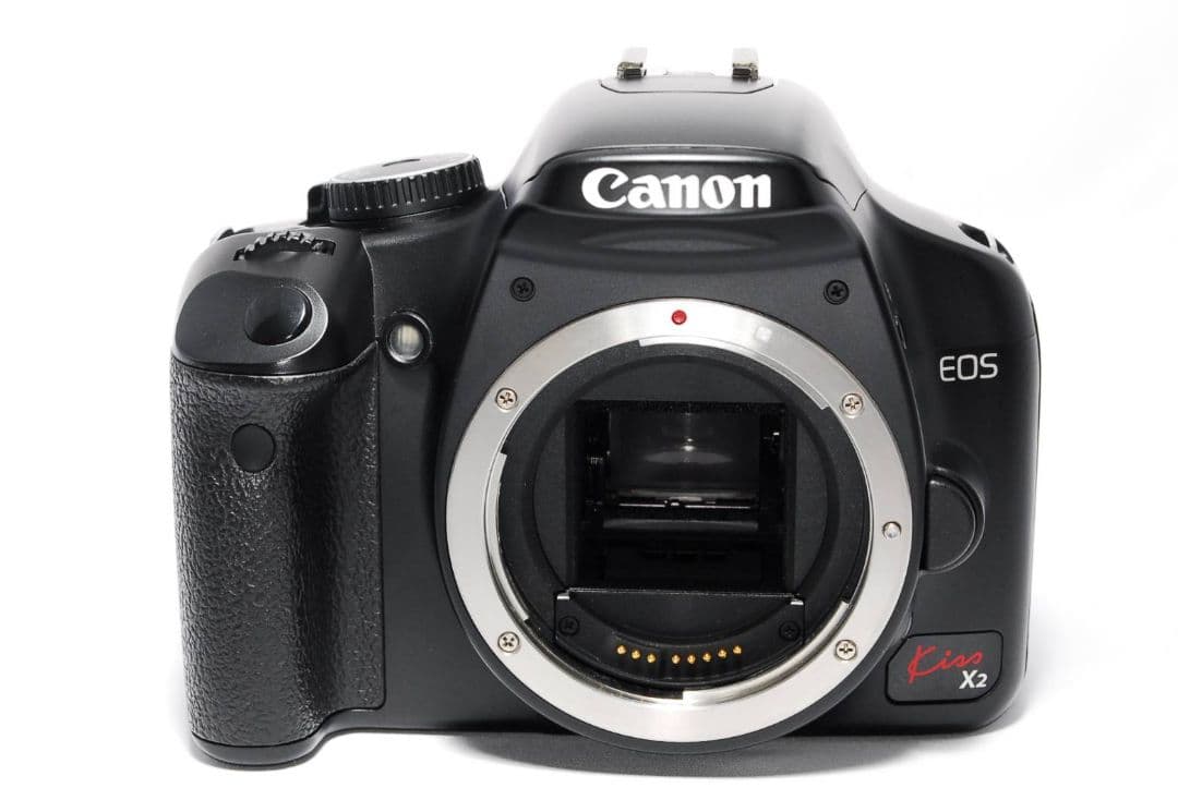 ♥Wレンズデビューセット♥Canon Kiss X2♥標準＋望遠♥すぐ撮影OK