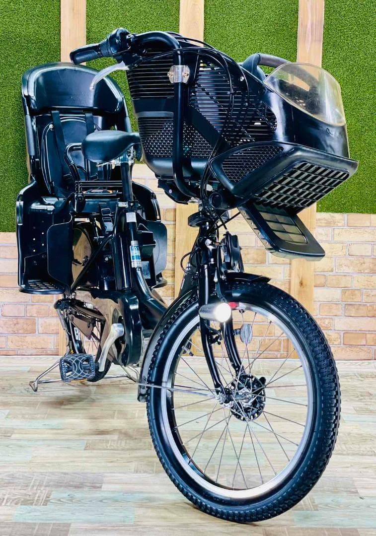 美品 大容量 ブリヂストン 子供乗せ電動アシスト自転車 ZH2791