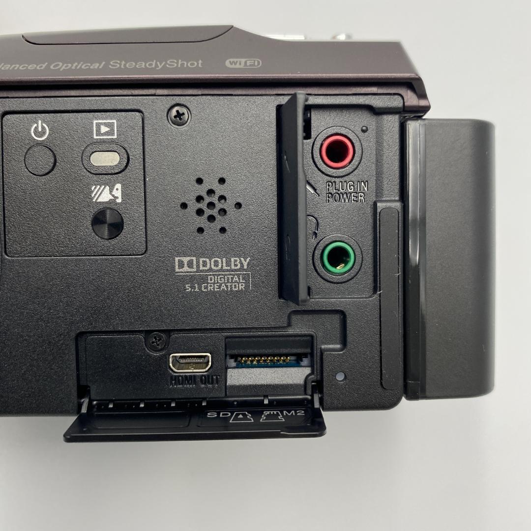 【超美品 付属品完備】SONY ハンディカム HDR-CX675 ブラウン