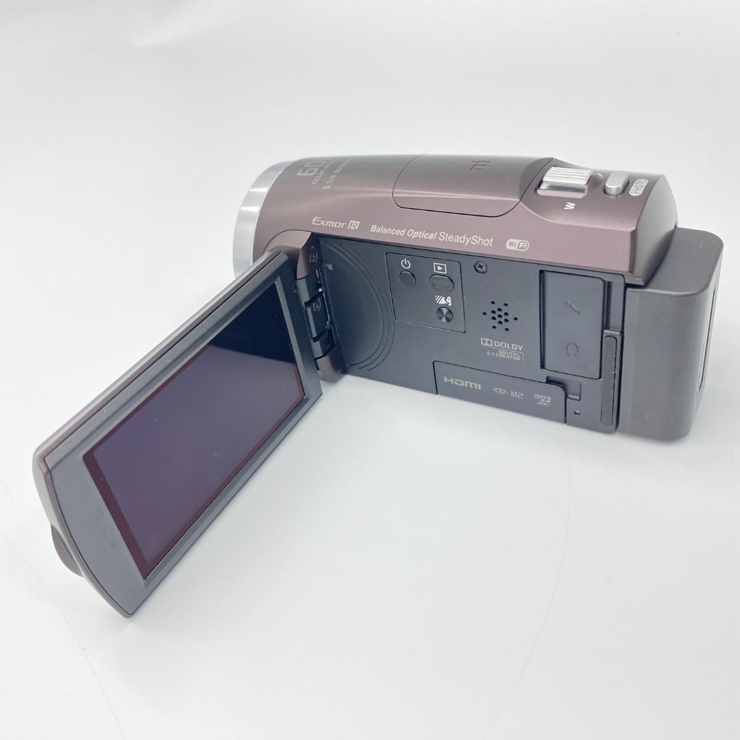 【超美品 付属品完備】SONY ハンディカム HDR-CX675 ブラウン
