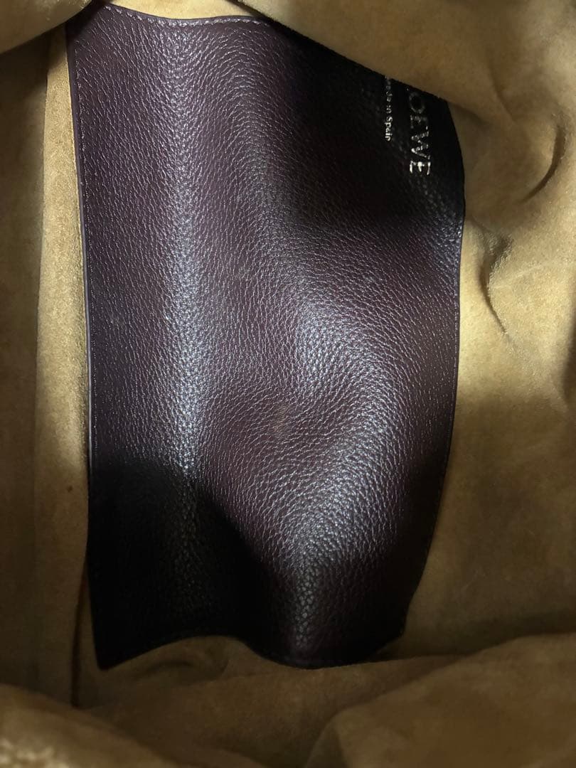 ロエベ　キュービイバッグ　 オックスブラッド