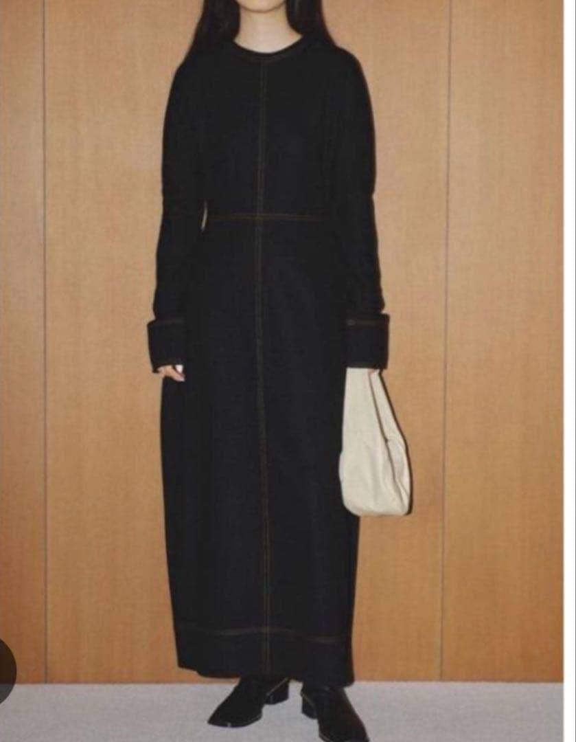 TODAYFUL ジャージーバルーンドレス　36