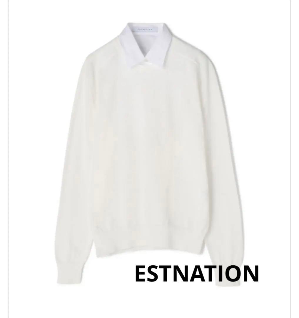 【ESTNATION】プルオーバーニット　セオリー/デミルクス/セルフォード