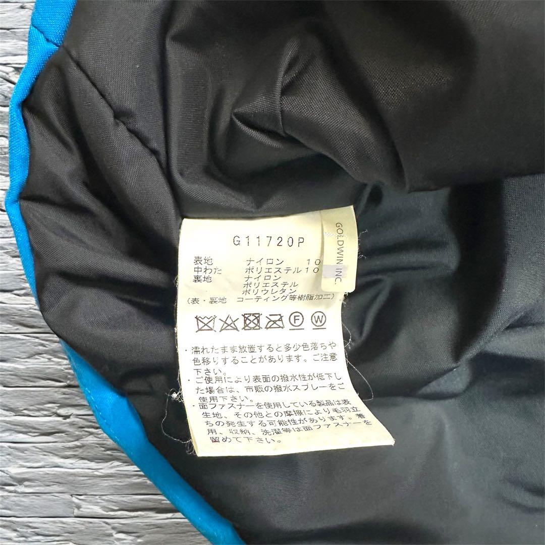 GOLDWIN フード付き青スノーボードウェア