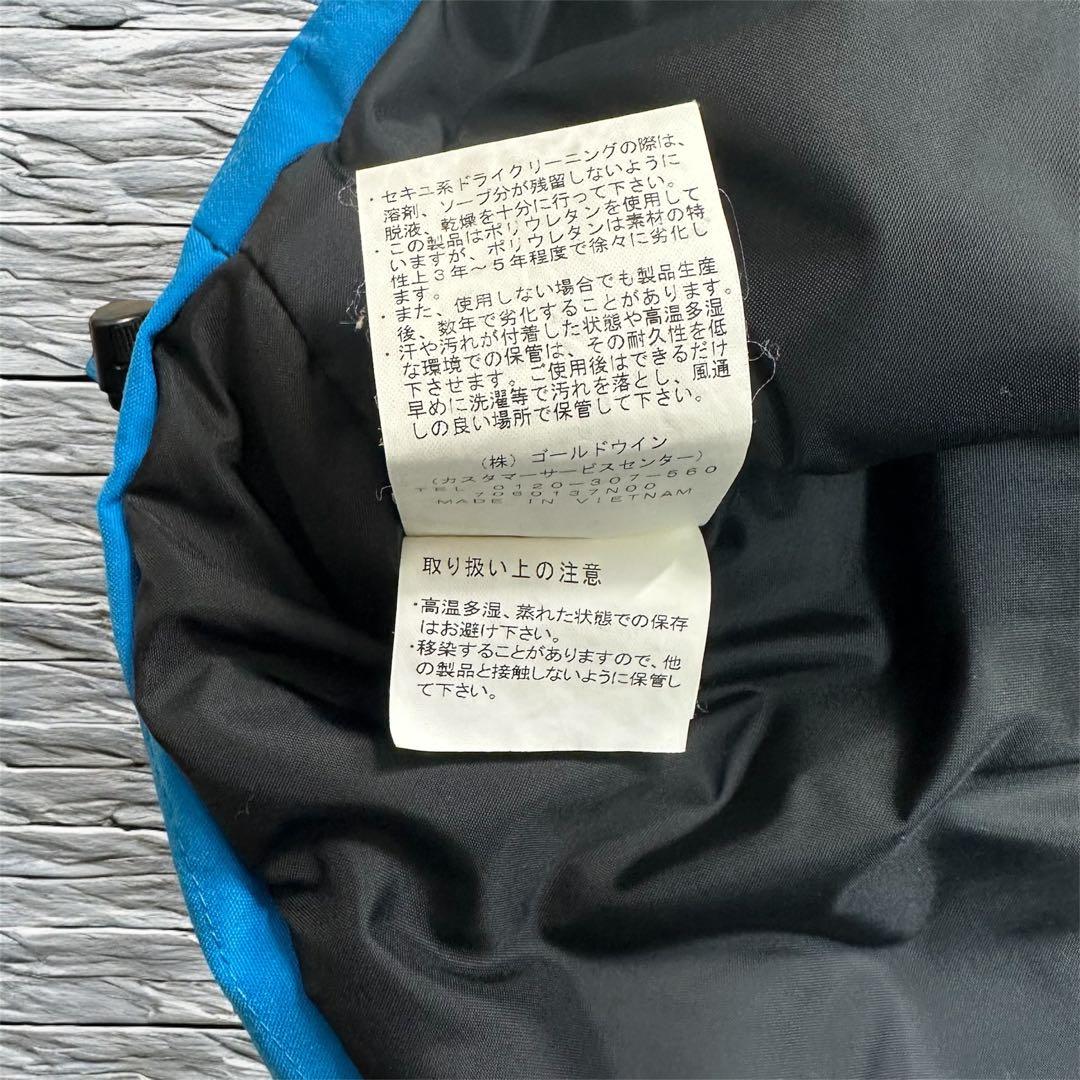 GOLDWIN フード付き青スノーボードウェア