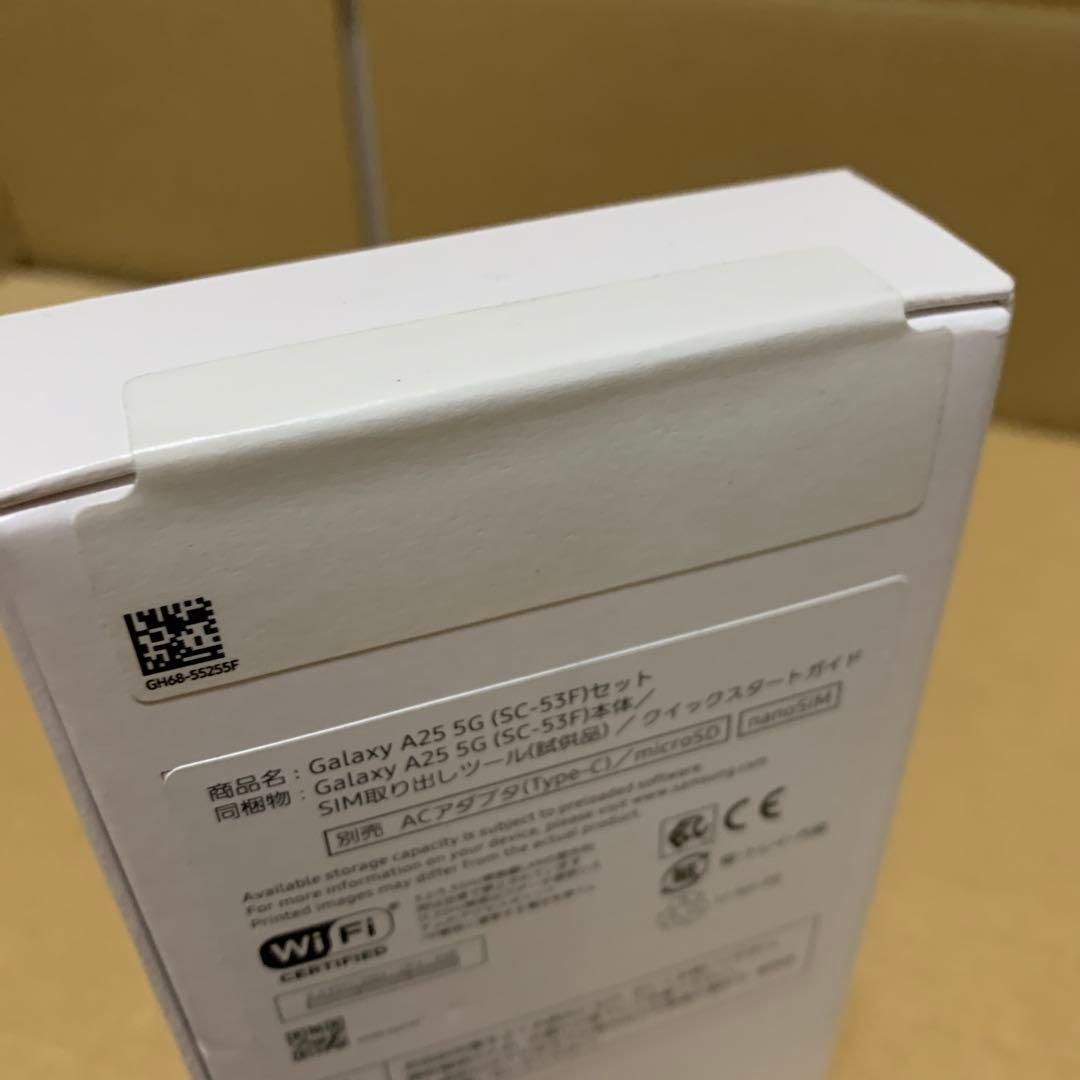 新品未開封　Samsung Galaxy A25 5G 64GB