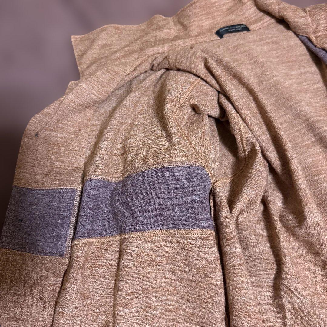 ギャルソン オム プリュス ウール 切替 シャツ ブルゾン アーカイブ ニット