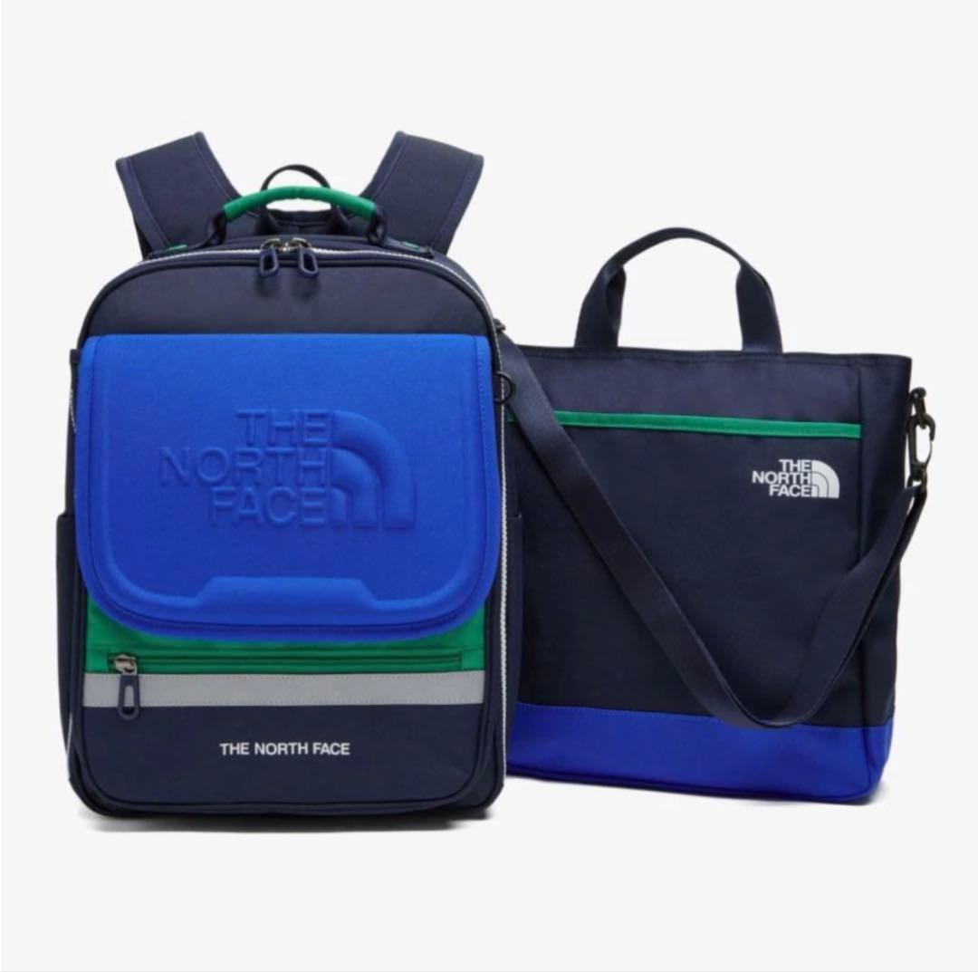 THE NORTH FACE キッズリュック ブルーサブバッグ4点セット