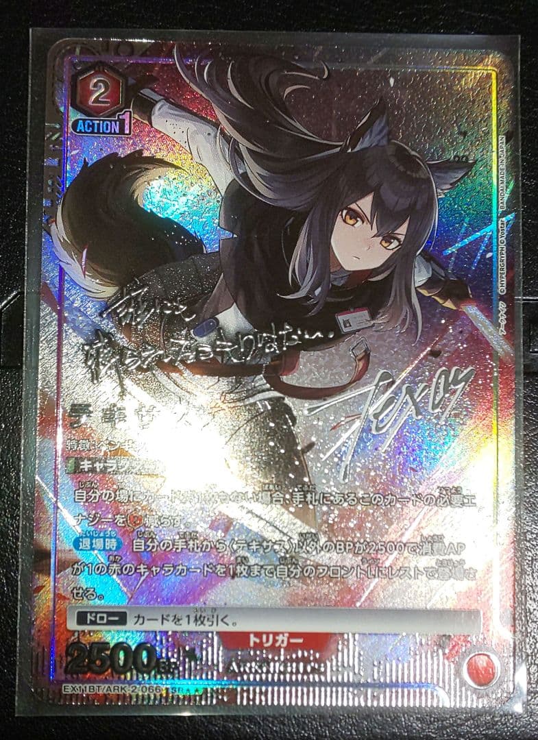 ユニオンアリーナ テキサス SR★★ パラレル アークナイツvol2