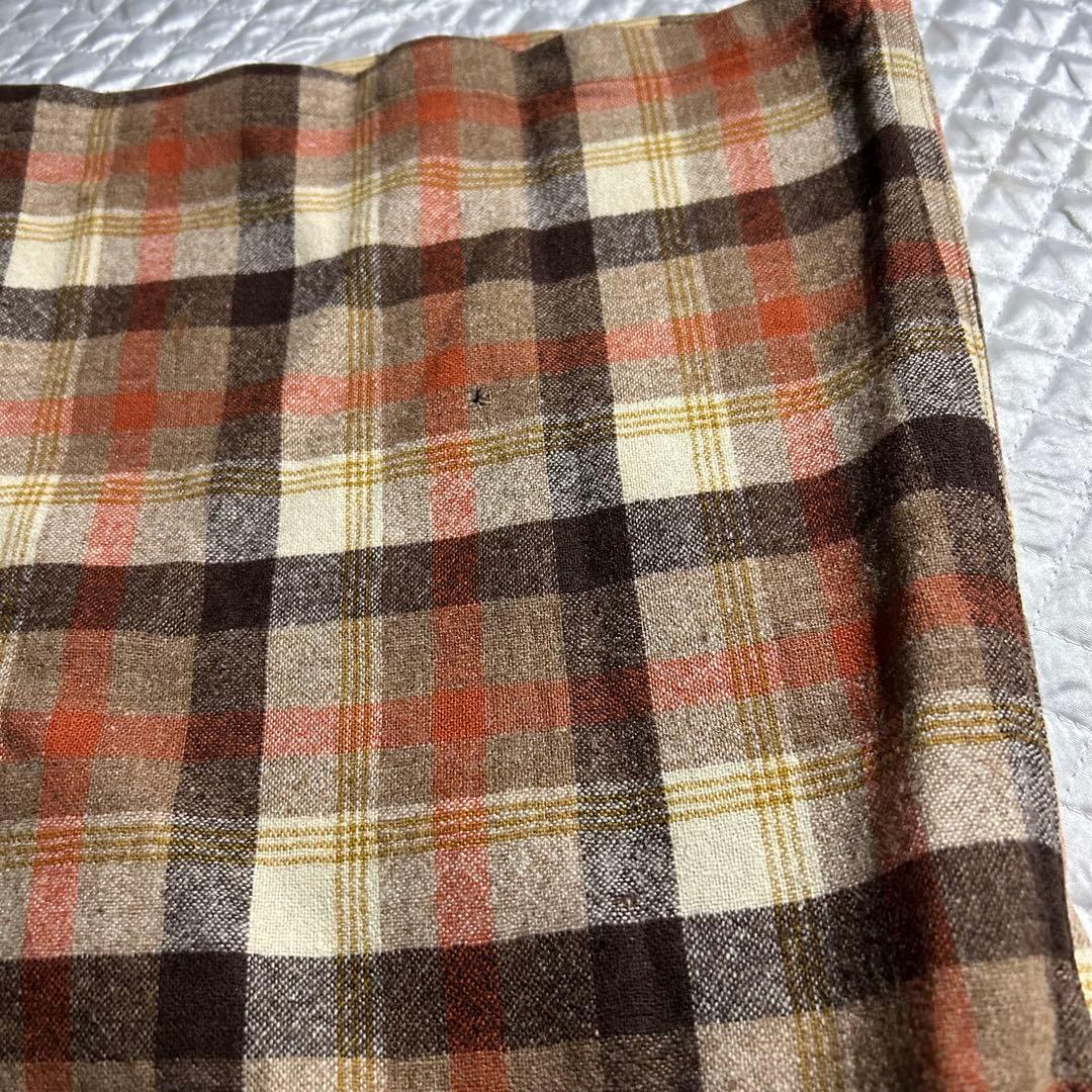 し*う様 70s USA製 ペンドルトン ウールチェックボードシャツ 開襟 vi