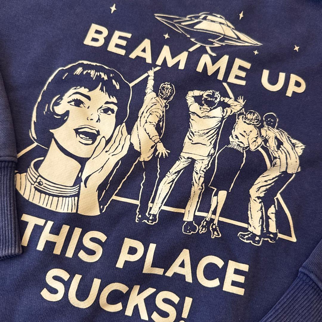 【新品公式】ストレンジャーシングス スウェット ロビン BEAM ME UP