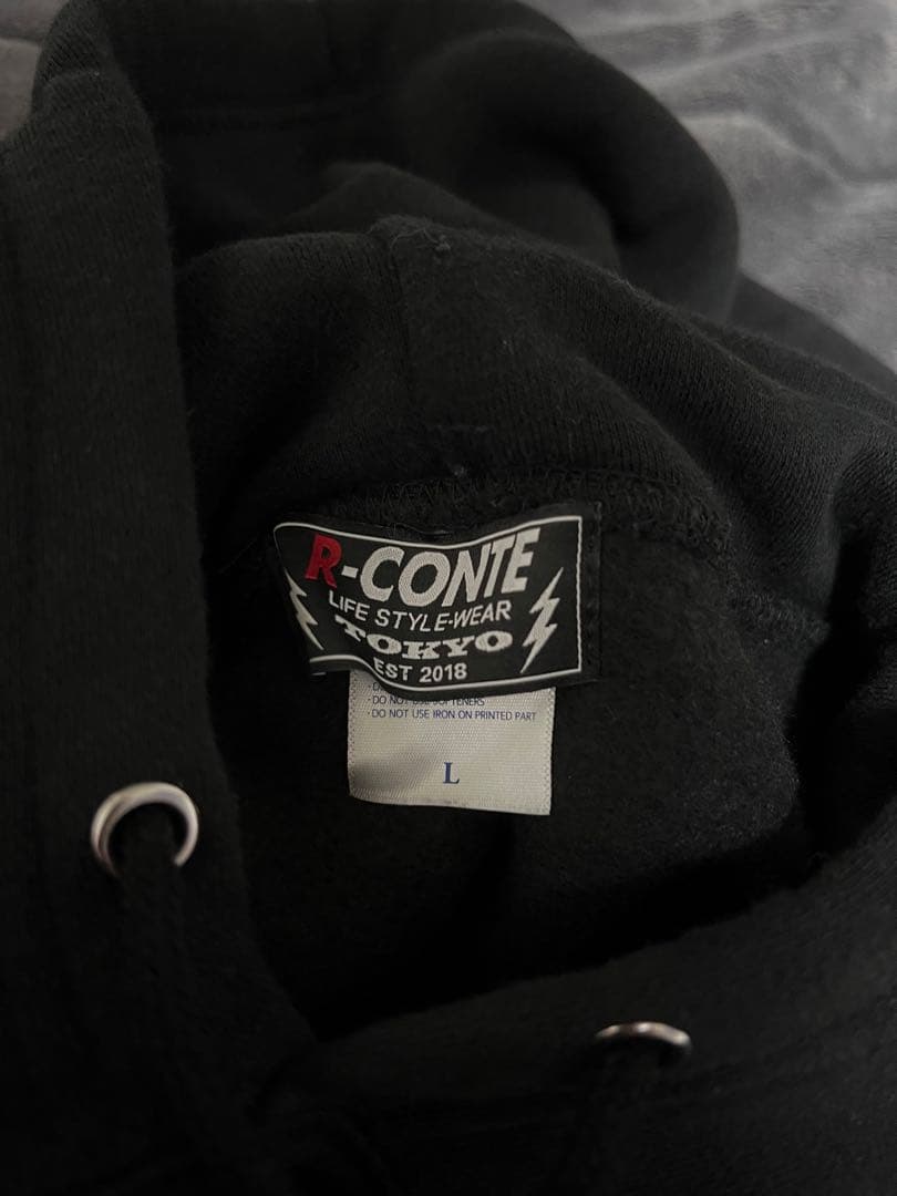 最終価格　Rconte アールカンテ パーカー L 数原龍友 ブラック