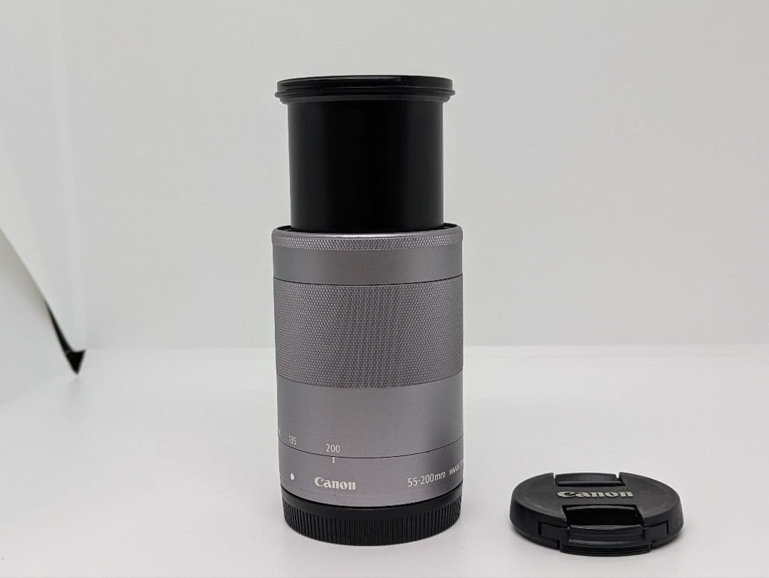 2月3日限定♪Canon EF-M 55-200mm IS STM シルバー
